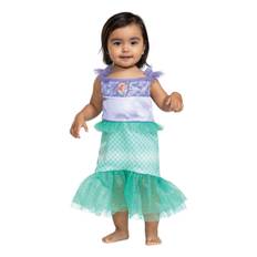 Disney Ariel Klassisk Baby Kostume - 6-12 måneder