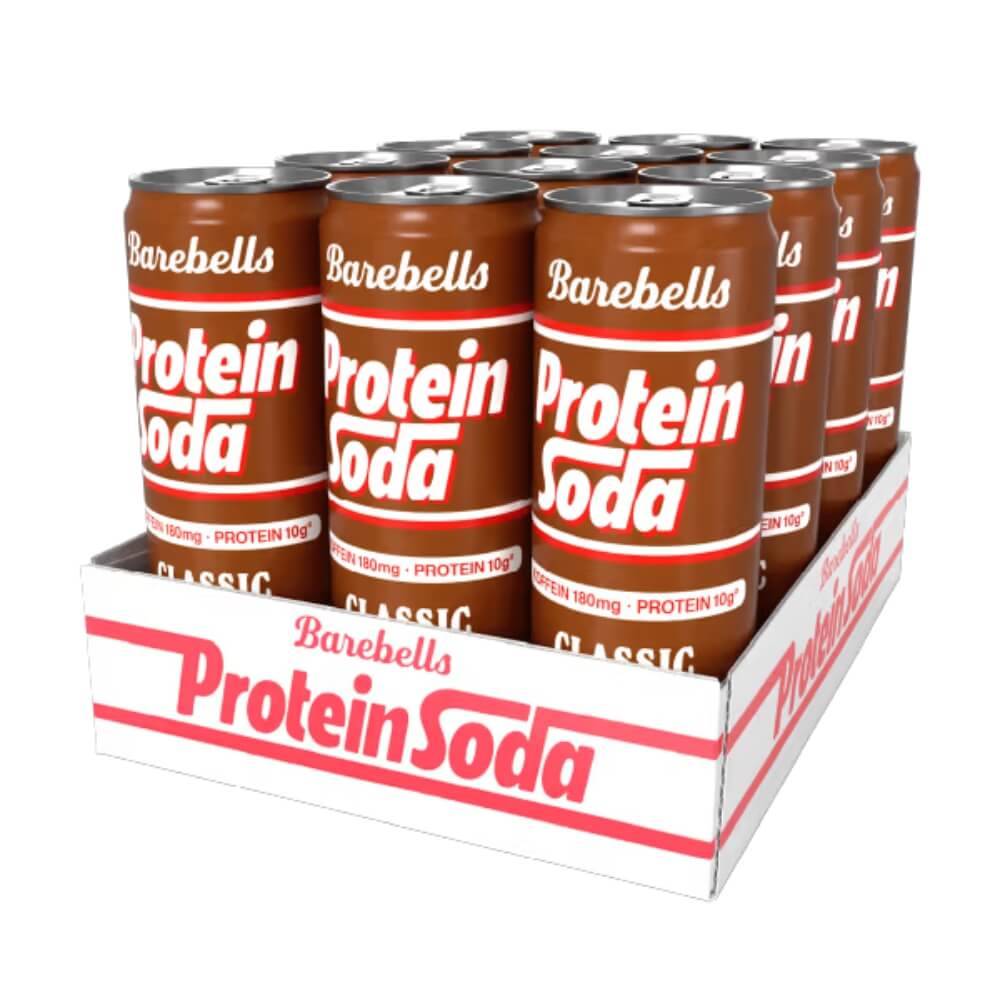12 x Barebells Protein Soda, 355 ml (Classic Cola)