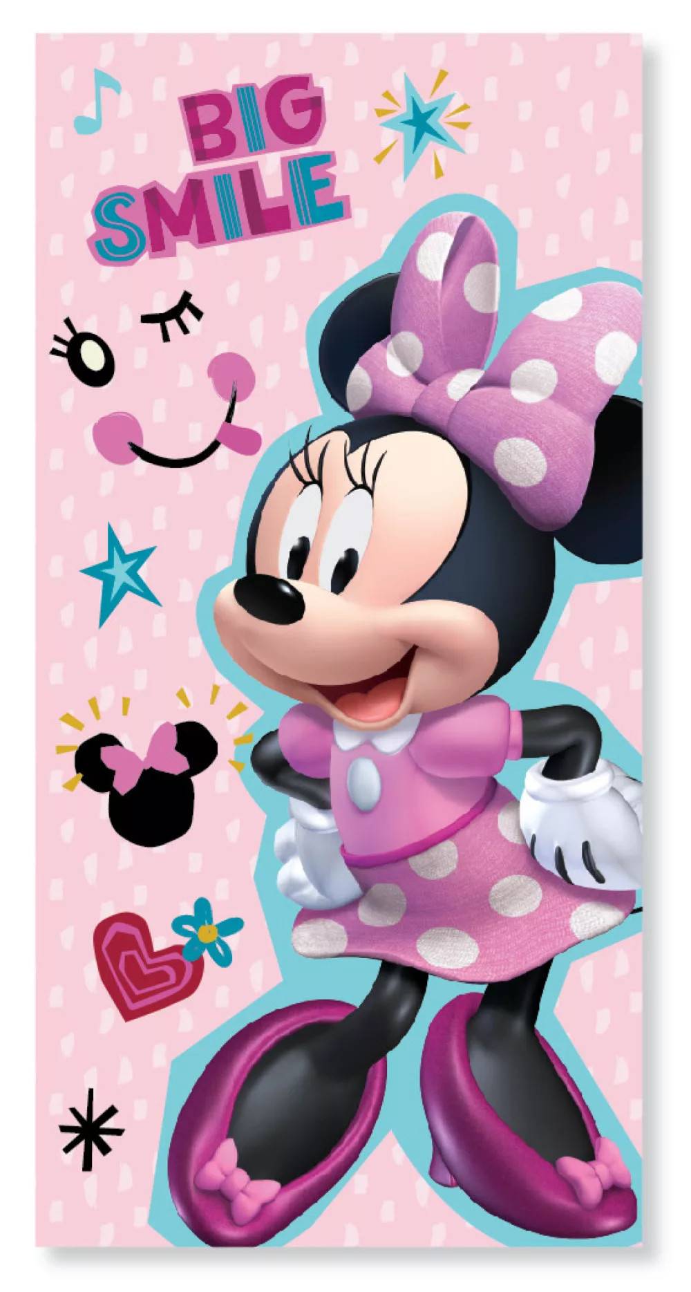 Badhandduk Disney Mimmi 70x140 cm