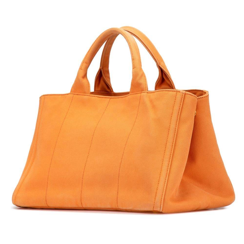 Prada Vintage Prada Canapa Tote L 22cm x W 36cm x D 23cm - Totebags hos Magasin.