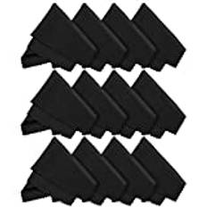 12 x LetsSwipeThat Mikrofasertücher - 20 x 20cm Mikrofaser Brillenputztuch. Camera Lens Microfaser Reinigungstücher. LCD, LED TV Bildschirm Microfasertuch Reinigung. Laptop Display Reiniger