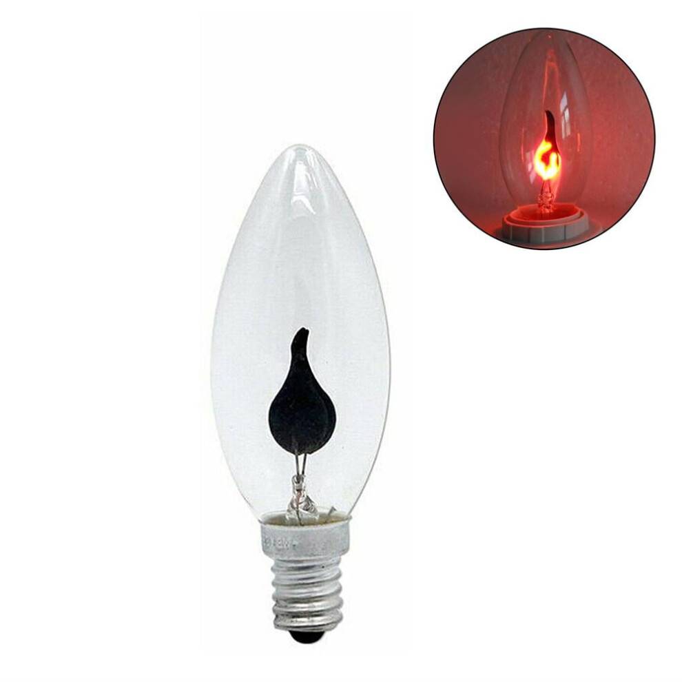 Flicker Flame stearinlyspære E14/E27