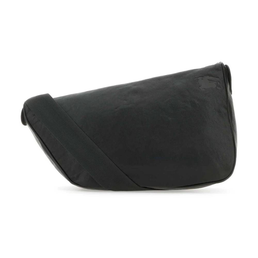 Burberry ML Shield Messenger Large - Tasker - Herre - Sort - ONE SIZE - Uld
