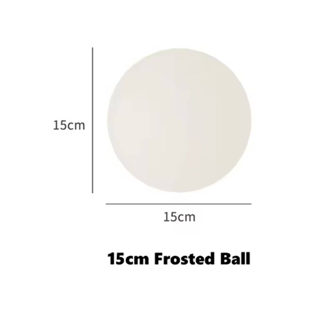 Glass LED WallLamp Concealed Base MilkyWhite Dome Sofa Background Decor Balcony Aisle Porch Bedroom Bedside Light,B