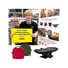 ELEVTILBUD NomadiQ 3.0 gasgrill Inkl. cover