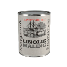 Restsalg - S&F Linoliemaling indendørs 1 L - Grå Mellem nr. 9