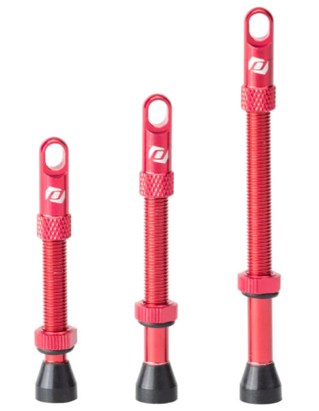 Syncros Tubeless Ventiler, 50 mm, Rød