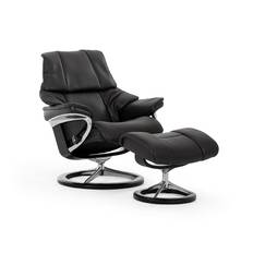 STRESSLESS RENO MEDIUM SIGNATURE BALANCEADAPT - NOBLESSE BLACK - SVART UNDERREDE