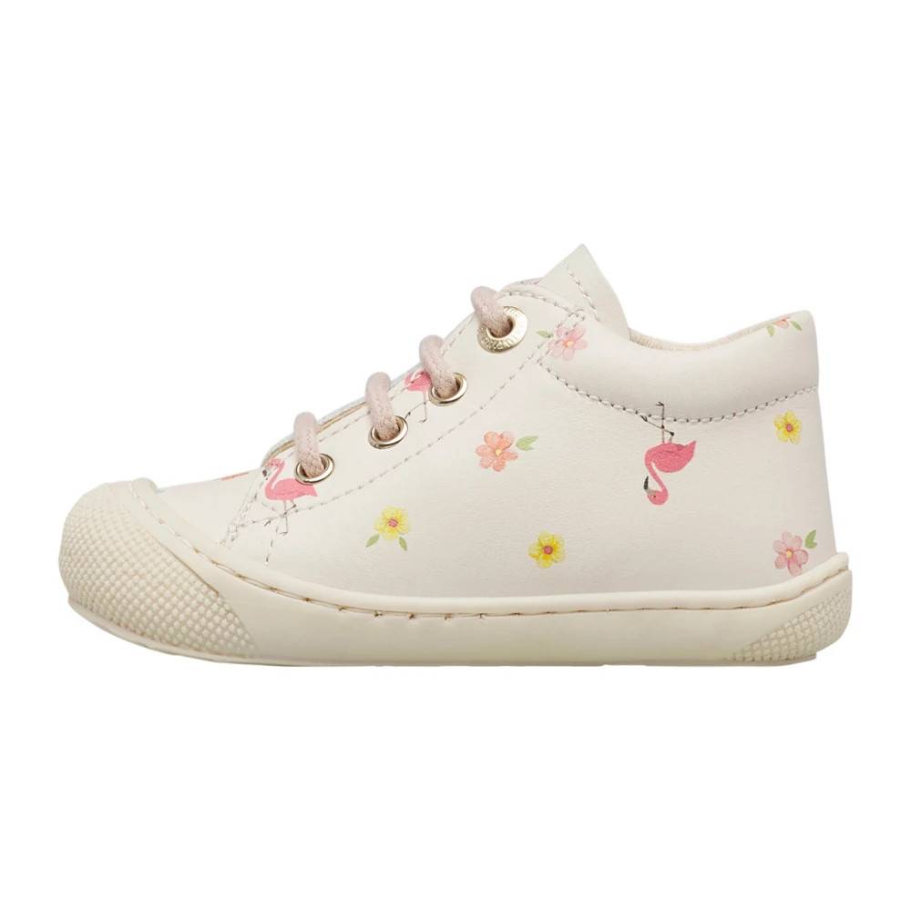 Naturino Cocoon Læder Første Skridt Sko - Kids - Dame - Beige - 20 EU - Læder
