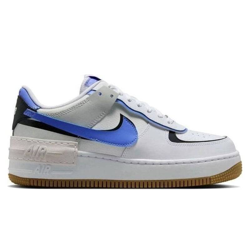 Nike Air Force 1 Low Shadow White Photon Dust Royal Pulse (Women's) - 44.5 / Standard