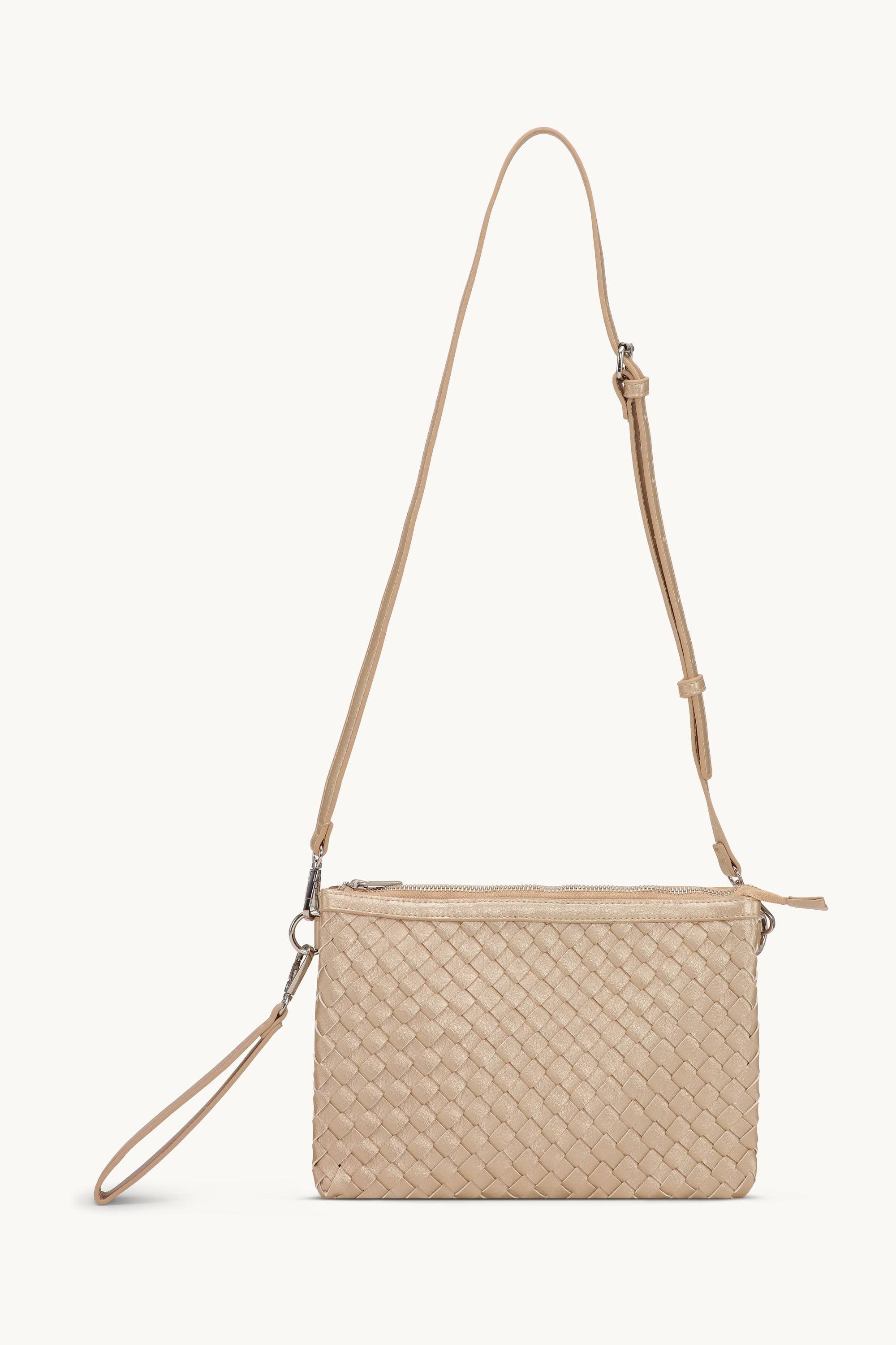 Flettet Tote Bag - Platin - OS