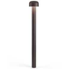Flos Bellhop Pollare 850mm 3000K Dimbar Mörkbrun