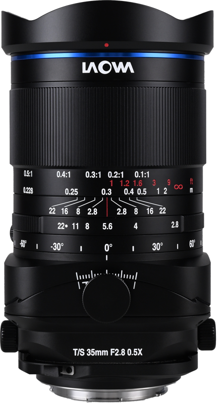Laowa 35mm f/2.8 Zero-D T/S 0.5x Macro Lens - L-mount