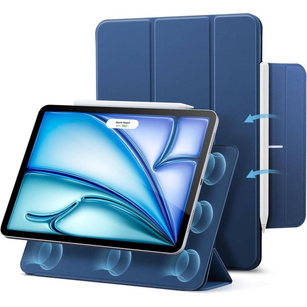 ESR Rebound Magnetiskt fodral för iPad Air 10,9"/11" (2020-2026) - Marinblå