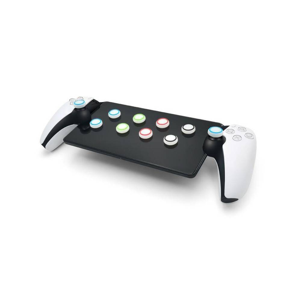 (Matches the image) Silicone Protective Cover for PS5 Streaming Console with Joystick and Button Caps, Anti-Dust Shockproof Case