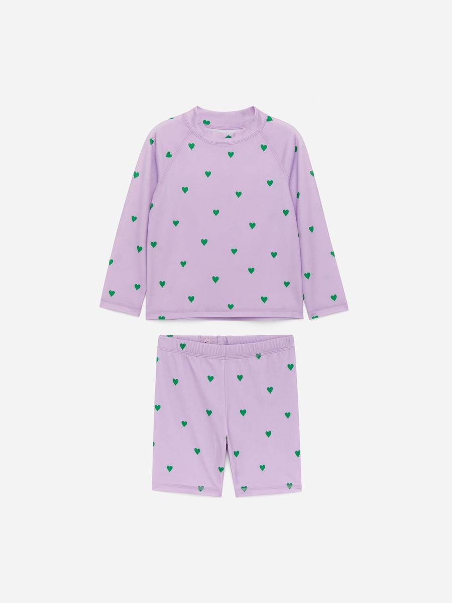 ARKET Set Med Badkläder Med UPF50+ -Lila, 110/116