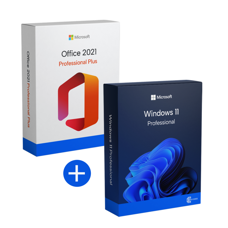 Windows 11 Pro and Office 2021 Professional Plus Bundle