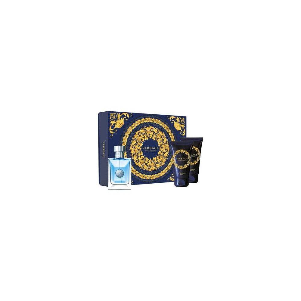 Versace Versace Uomo EDT 50 ml + Dopobarba 50 ml + Shampoo — Cofanetto Profumo