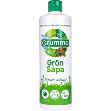 Såpa Grumme Grön 750ml