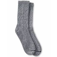 97373 Cotton Ragg Over Dyed Tonal Sock - Black/Gray