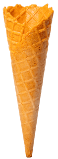 Våffla - Apelsin, orange, 140 st. Nic
