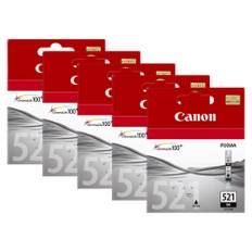 Canon CLI-521 Ink Black 5 Pack