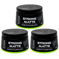 Totex Stark Matt Hair Styling Wax 150 ml I Süper Matte Effekt I Für Einen Mattes I Natürlichen Haarlook I Maximale Kontrolle I Für ProfisI (3er Pack)