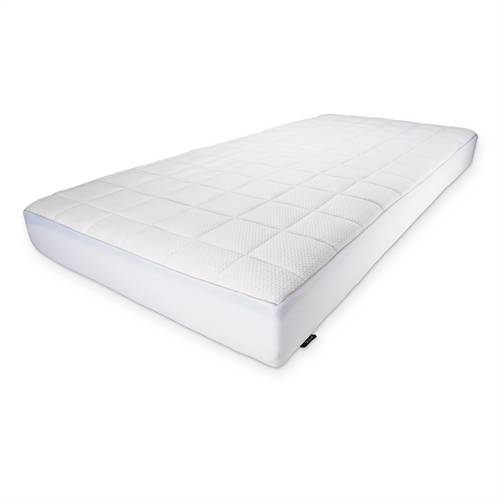 Madrass 80x200 - 7 zoner - Höjd 18 cm - Lyxig skummadrass med tryckavlastande memoryskum - Excellent By Borg (80x200 cm)