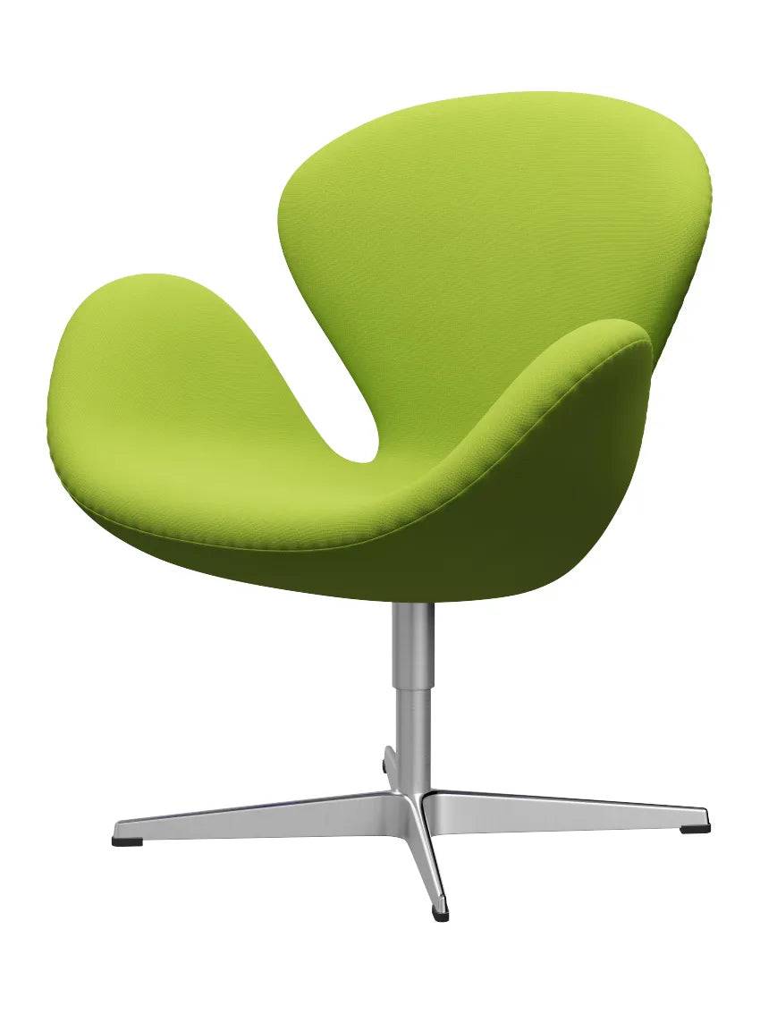 3320 Svanen i stof (prisgruppe 1) af Arne Jacobsen Fame / 68144 Neon Grøn - Jacobsen Plus