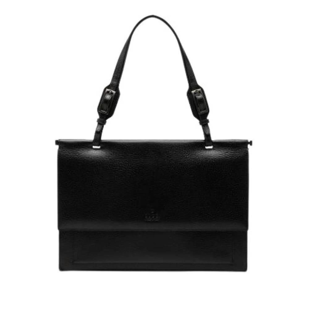 Gucci Vintage - Pre-owned Flap Handbag Vintage - Dam - ONE Size - Läder