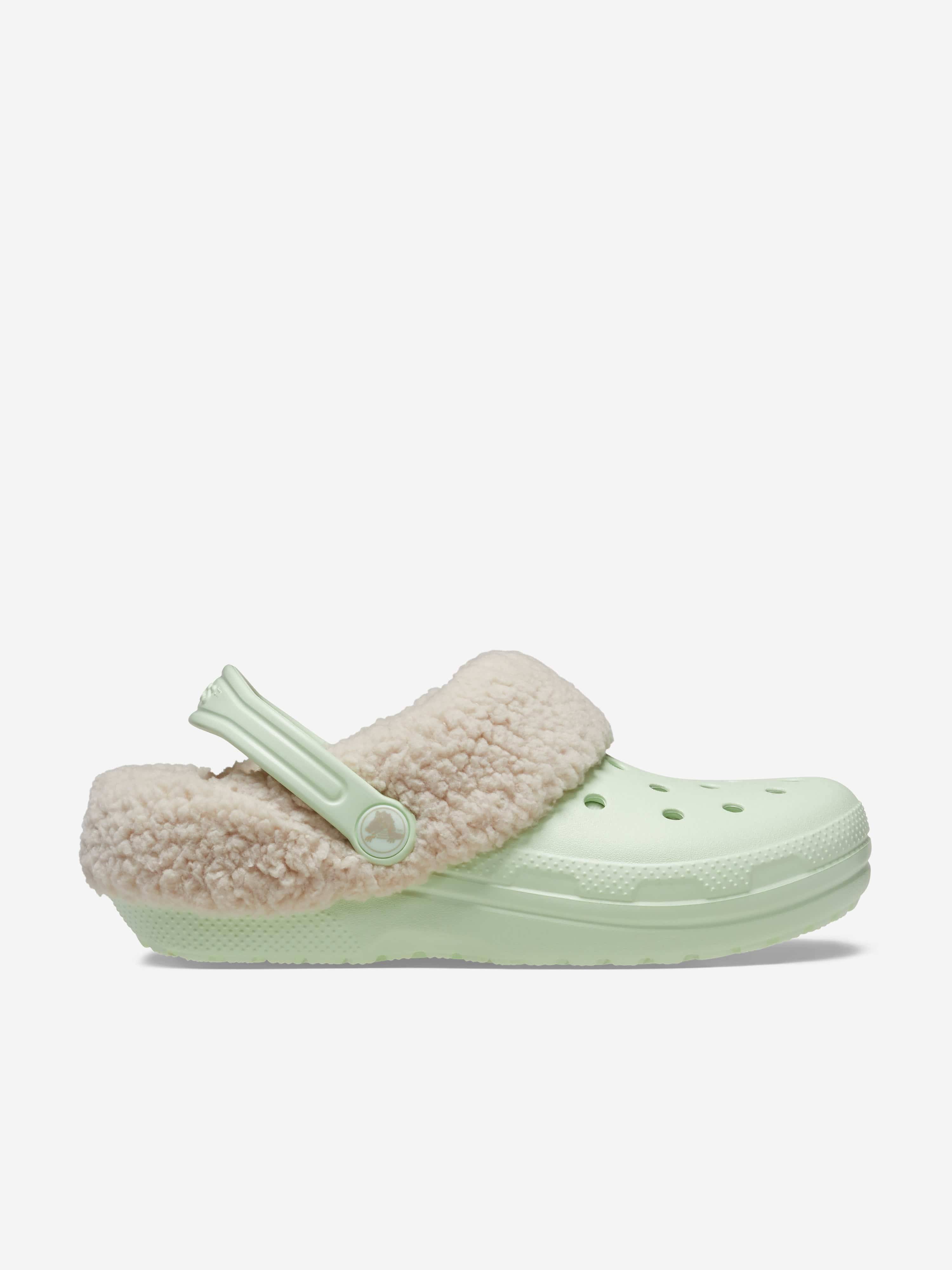 Crocs Girls Classic Blitzen IV Clog in Green - Green / EU 25 - 26 UK 9 US 9 (EU 25 - 26 UK 9 US 9)