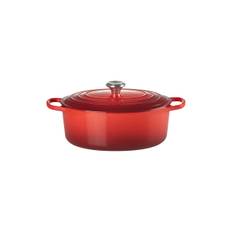 Signature oval gryta 6,3 L, cerise