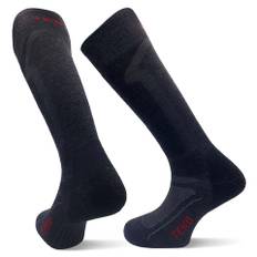 TEKO eco - SKI 1.0 MERINO WOOL SKI PRO SOCKS with Strategic Light Cushioning - Jet