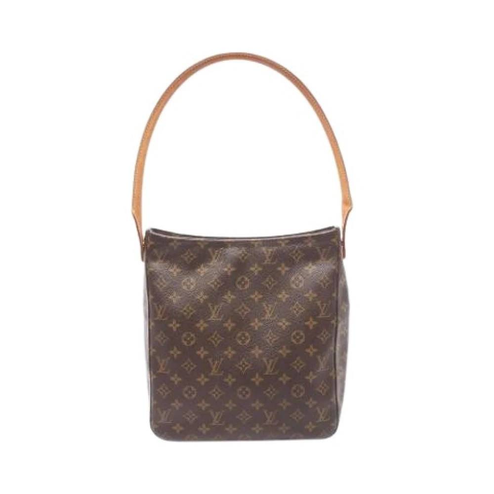 Louis Vuitton Vintage Pre-owned Vintage Monogram Skuldertaske - Vintage - Dame - Brun - ONE SIZE - Uld