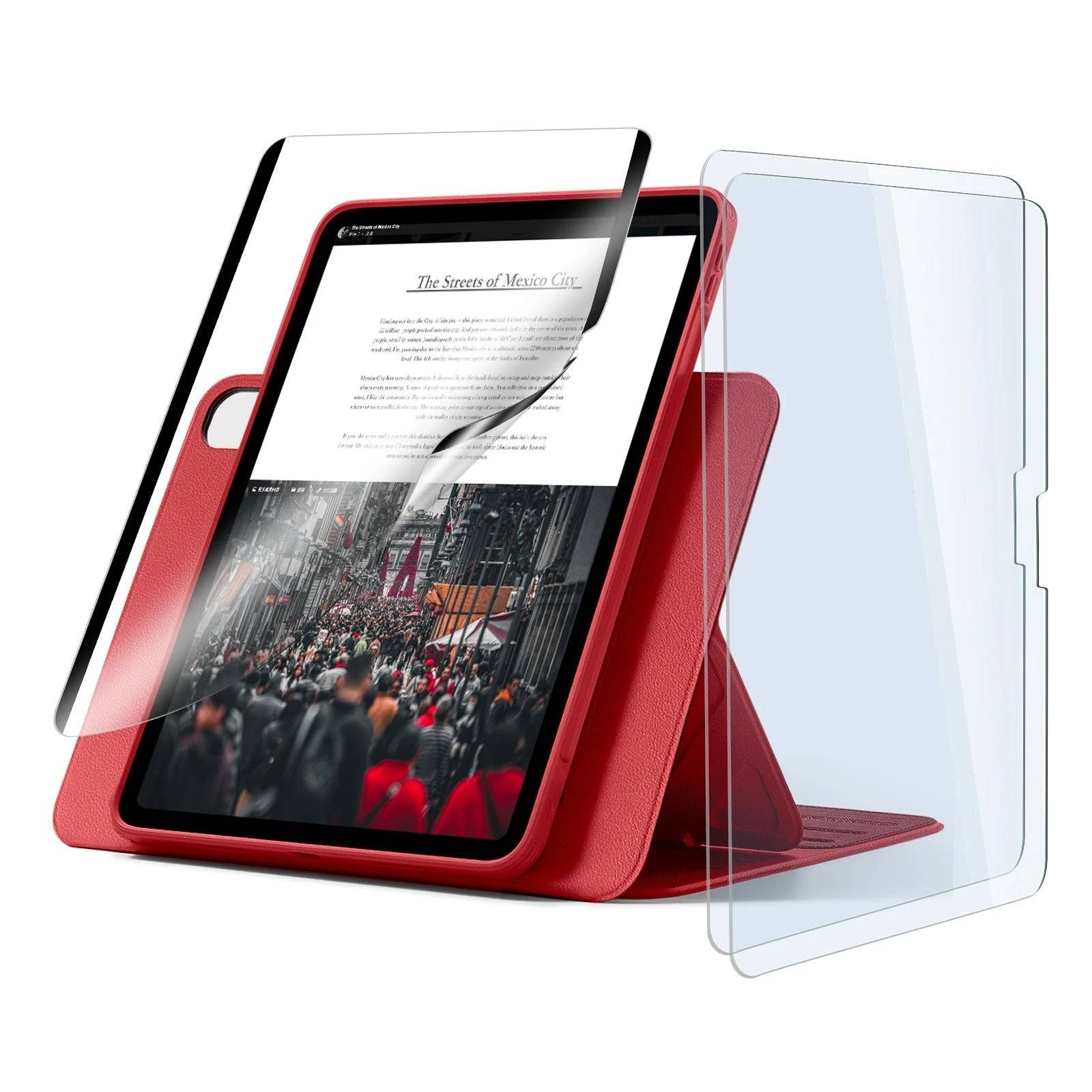 iPad Air 13ʺ (2024) Shift Transformation Bundle - Red - Red