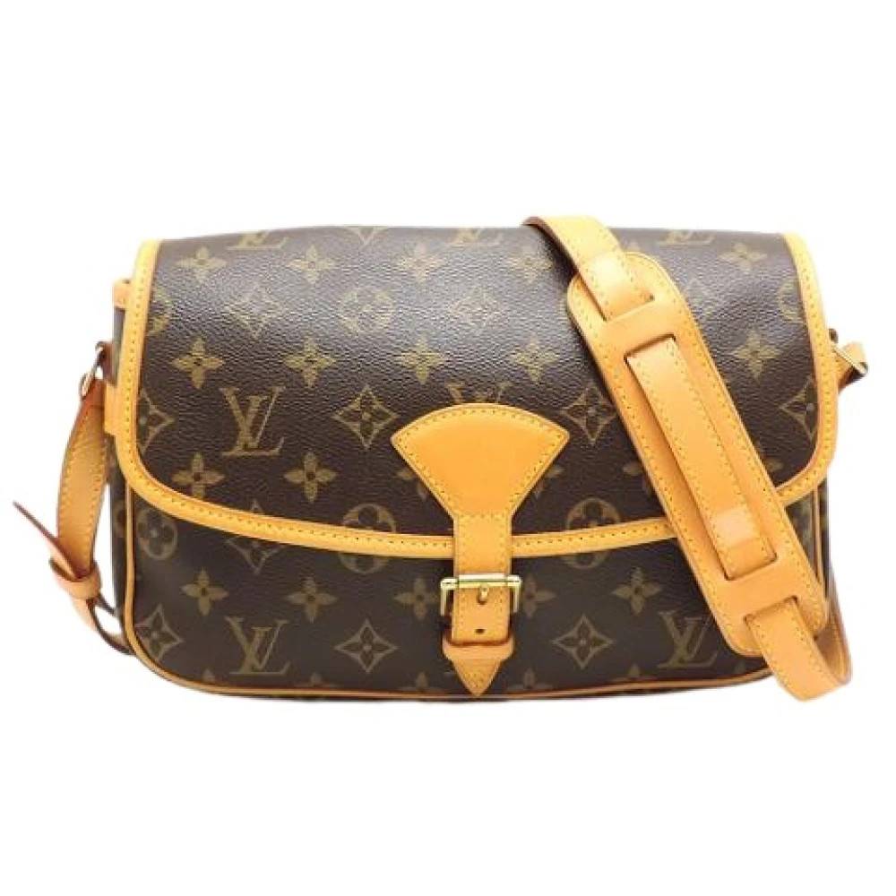 Louis Vuitton Vintage Pre-owned Monogram Skuldertaske - Vintage - Dame - Brun - ONE SIZE - Uld