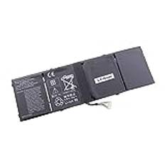 vhbw Li-Ion batteri 4000 mAh (15 V) svart lämplig för bärbar dator, notebook Acer Aspire V7-482PG, V7-58, V7-581, V7-581G, V7-581P, V7-581PG, V7-582, V7-582P