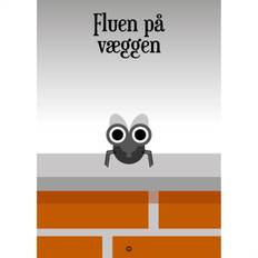Citatplakat "Fluen på væggen" plakat 30x42 cm