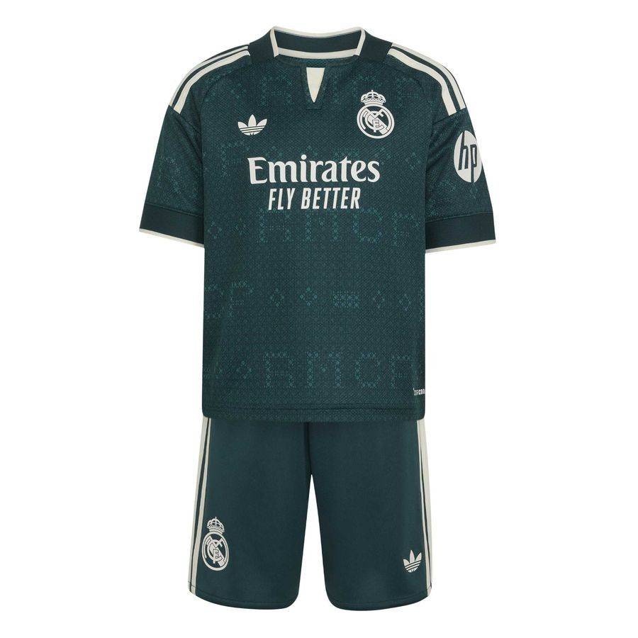 Real Madrid Bortatröja 2026/27 Mini-Kit Barn - adidas - ['Grön'] (98cm)