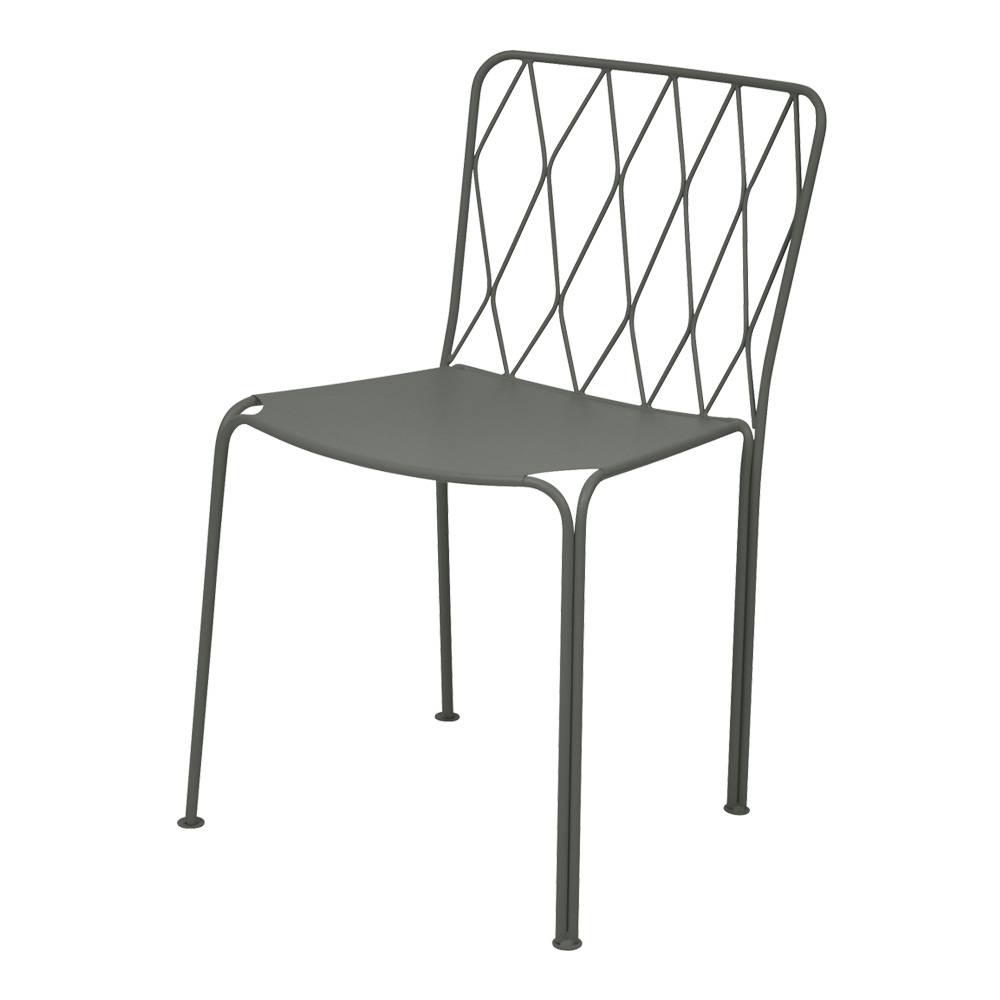 Fermob - Kintbury Chair Rosemary 48 - Matstolar utomhus - Terence Conran - Grön - Metall