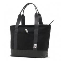 Chums Sweat Nylon Tote Bag in Black/Charcoal