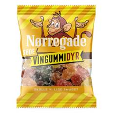 Nørregade Søde Vingummidyr miniposer 100 x 10 g