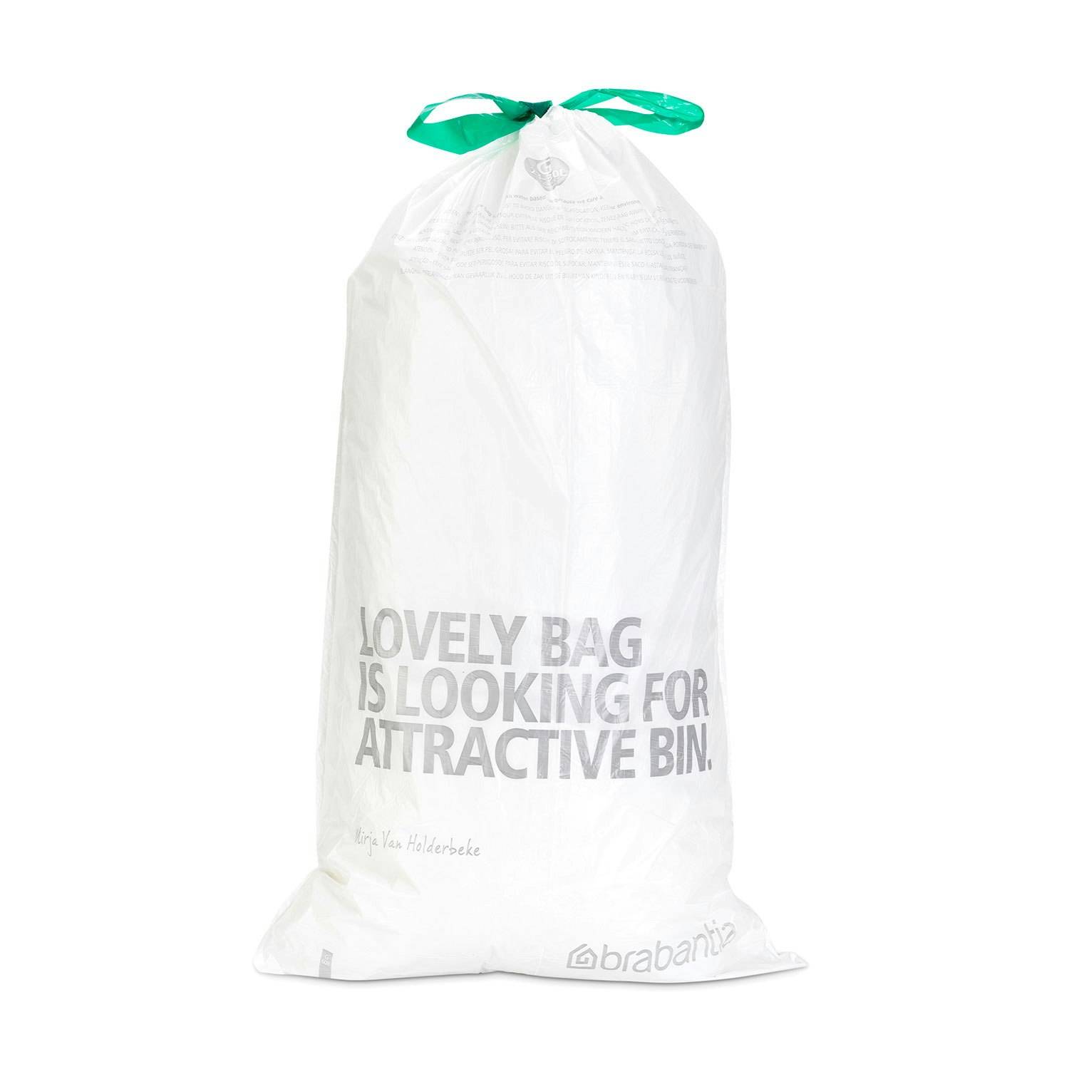 Brabantia Perfectfit Avfallspåse 4 x 20 Påsar 23/30l - Papperskorgar & pedalhinkar Plast Vit - 246265 - 4PACK