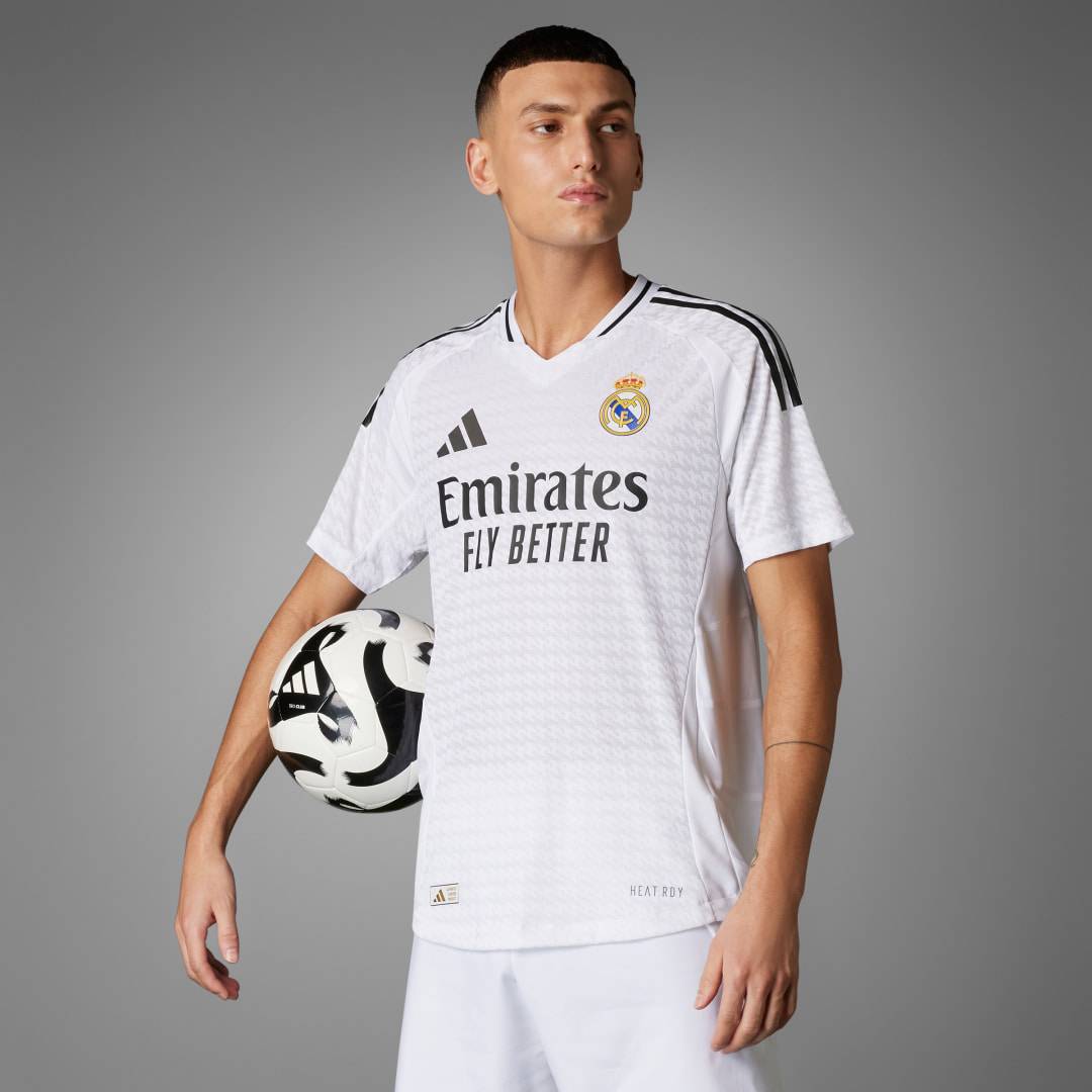 Real Madrid 24/25 Authentic hjemmebanetrøje