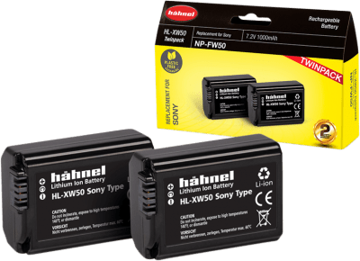 Hähnel Batteri Sony HL-XW50 2-Pack