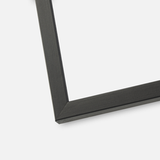 Ram Galant Svart 50x70 cm - Passepartout Svart 42x59,4 cm (A2)