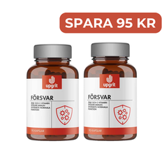 2-pack Upgrit Försvar 90 kapslar
