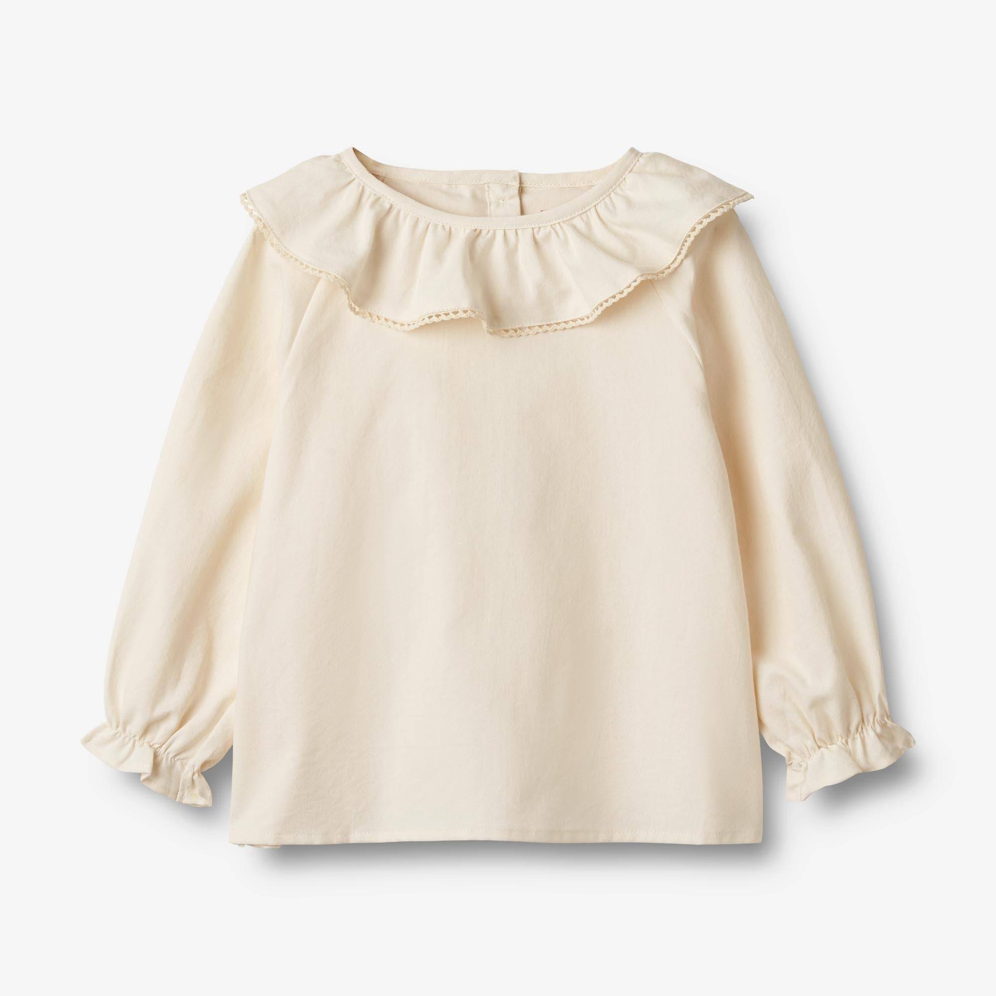 WHEAT® - Bluse Elin - eggshell - Str 147/11 år.