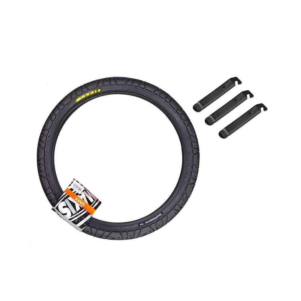 MAXXIS HOOKWORM 26X2.5 Rrban Assault Tire BMX Bike Tires with Tire Lever for Pedicabs FLAT/PARK/STREET/VERT Cargo Bikes Tyre