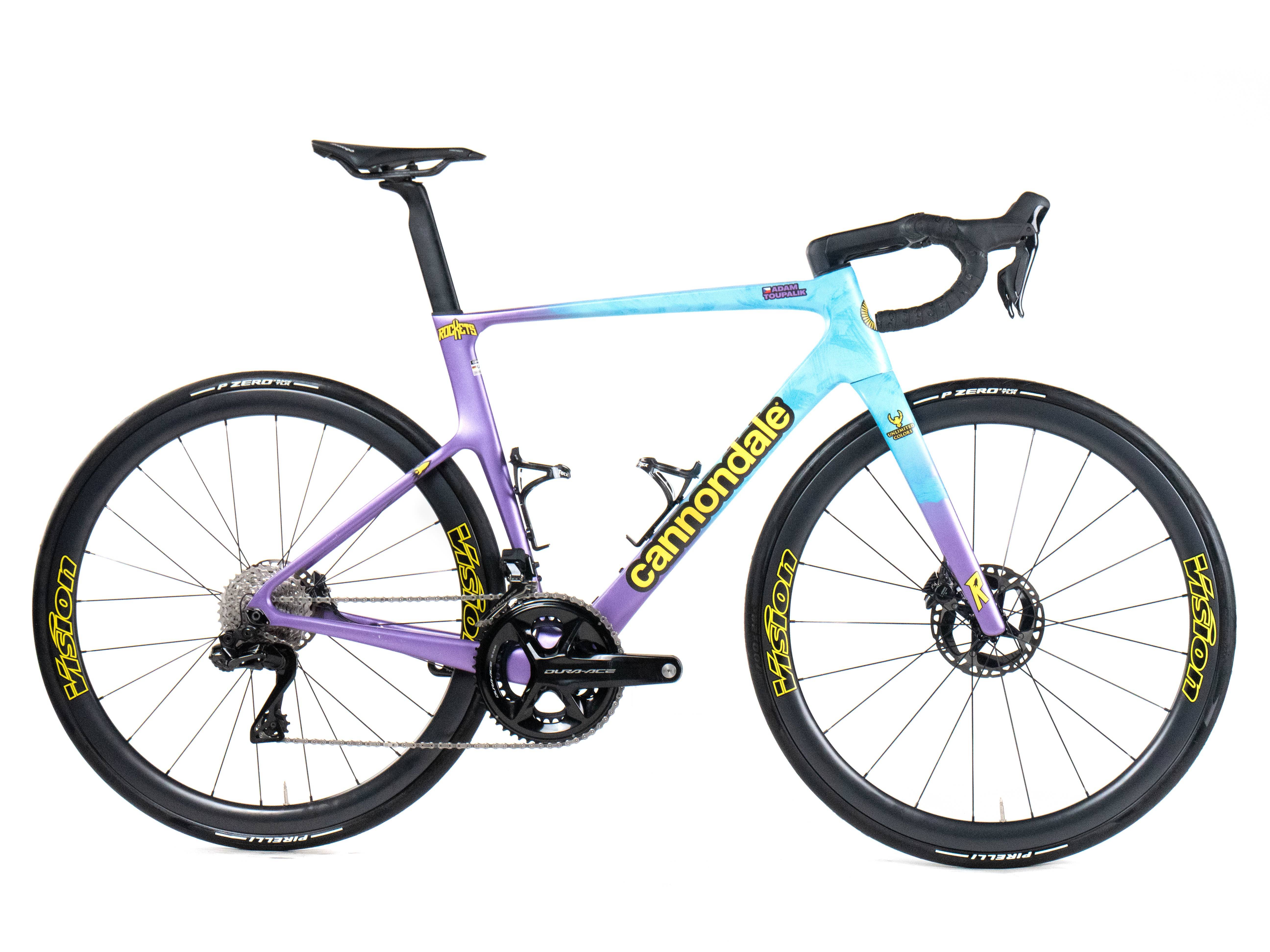 Cannondale Supersix Evo 2025 Team Unibet Tietema Rockets Adam Toupalik size 56 Shimano Dura-Ace Di2 2x12sp - Bikeroom / 56 / team unibet rose rockets (56)
